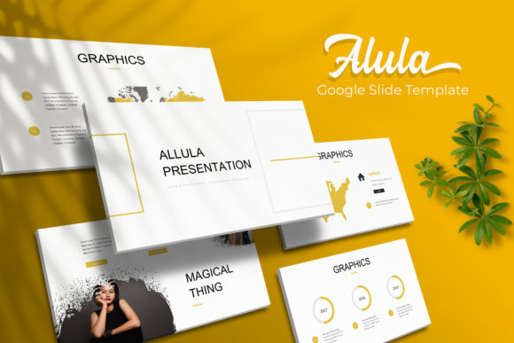 Alula Brush Google Slide Template: A Modern Design Solution for Presenters