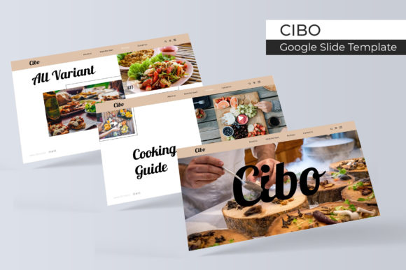 Cibo Google Slide Template: A Modern Tool for Professional Presentations