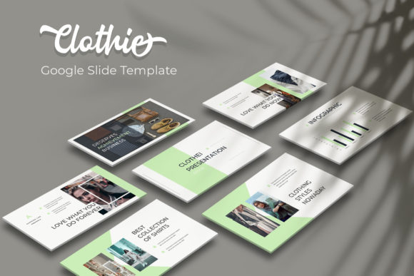 Clothie Google Slide Template: A Stylish Design Solution