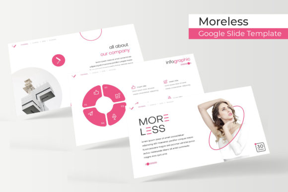Moreless Google Slide Template: 150 Slides for Pro Presentations