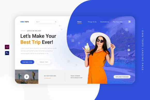 Own Trips Landing Page: A Professional Solution for Your Brand