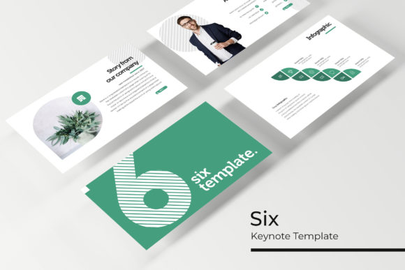 Six Keynote Template: Streamlined Design System