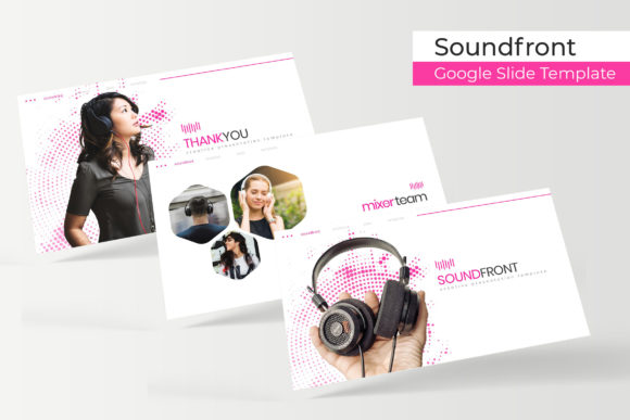 Soundfront Google Slide Template: A Versatile Presentation Solution for Creators, Entrepreneurs, and Everyday Professionals