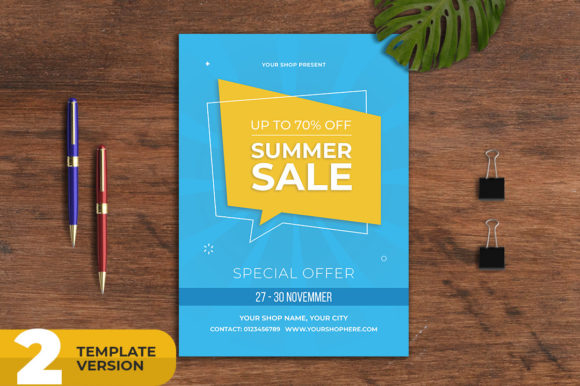 Summer Sale Flyer Pack
