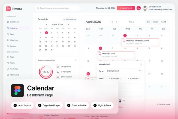 Timora Calendar Dashboard: A Streamlined Approach to Scheduling and Organization