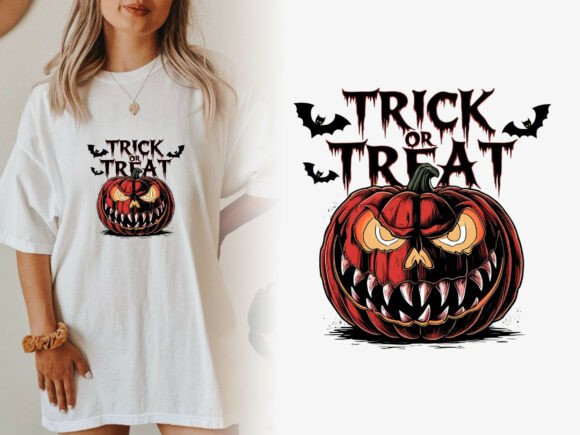 Trick or Treat Pumpkin Png: A Spooky Design for All Your Halloween Projects