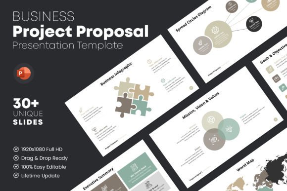 Why a Project Proposal Template Is Essential for Clean, Creative Commercial Presentations